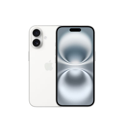 Apple iPhone 16 15,5 cm (6.1") Dubbla SIM-kort iOS 18 5G USB Type-C 128 GB Vit
