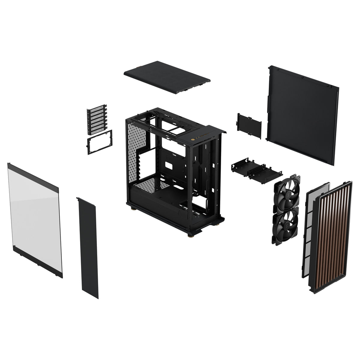 Fractal Design North Midi Tower Svart