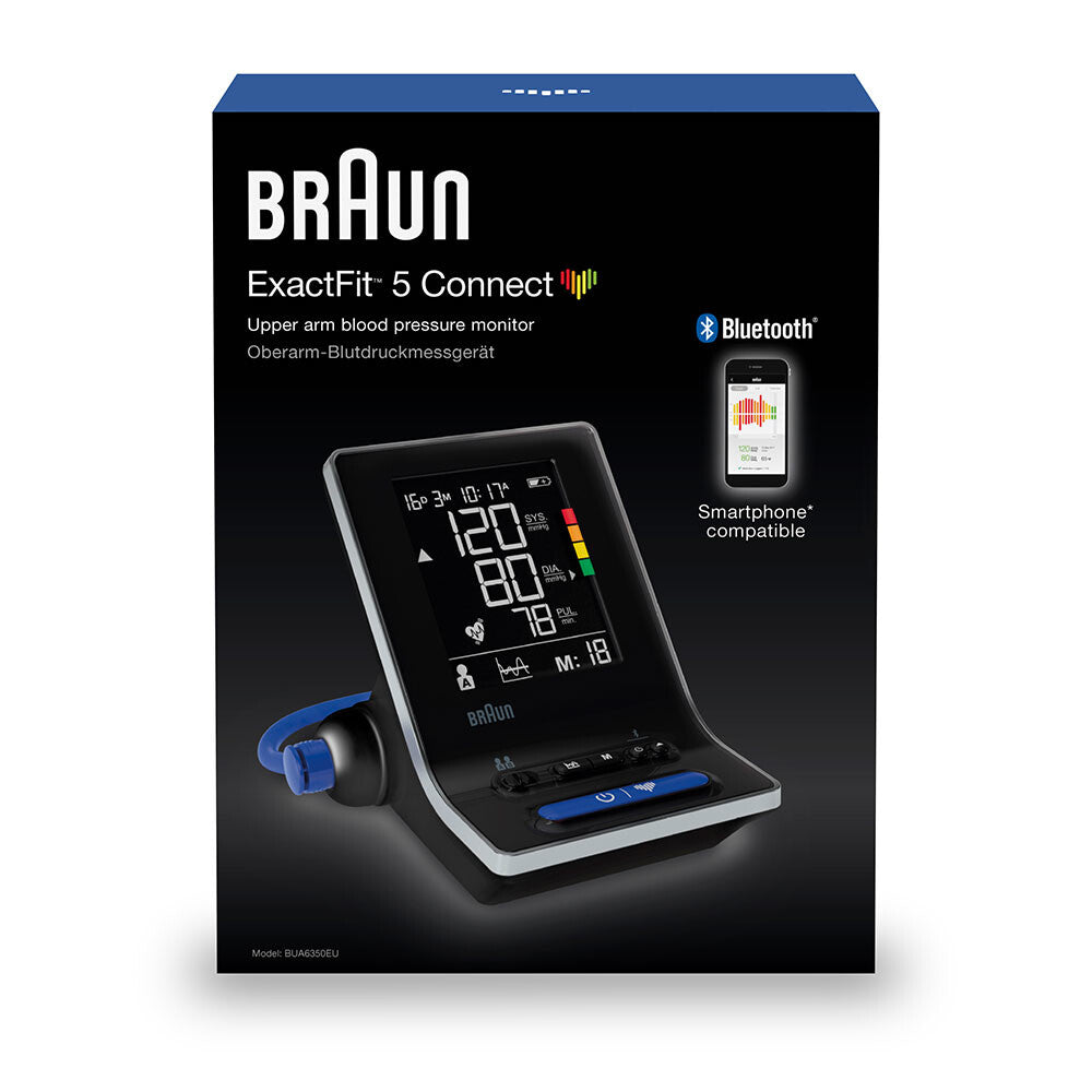 Braun BUA 6350 Överarm Automatisk 2 användare (er)