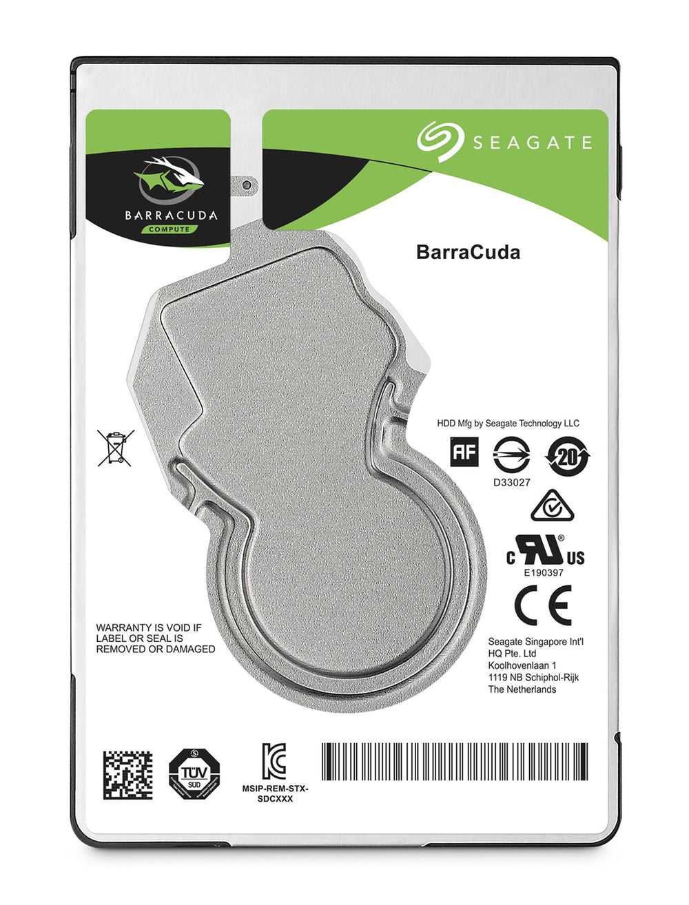 Seagate Barracuda ST5000LM000 interna hårddiskar 5 TB 5400 RPM 128 MB 2.5