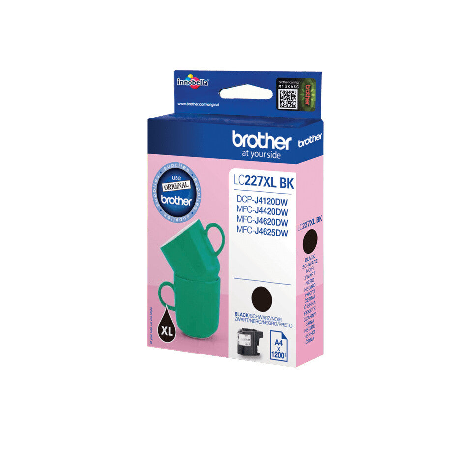 Brother LC227XLBK bläckpatroner 1 styck Original Svart