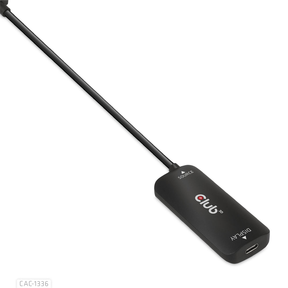 CLUB3D CAC-1336 videokabeladapter 1 m HDMI + USB USB Type-C Svart