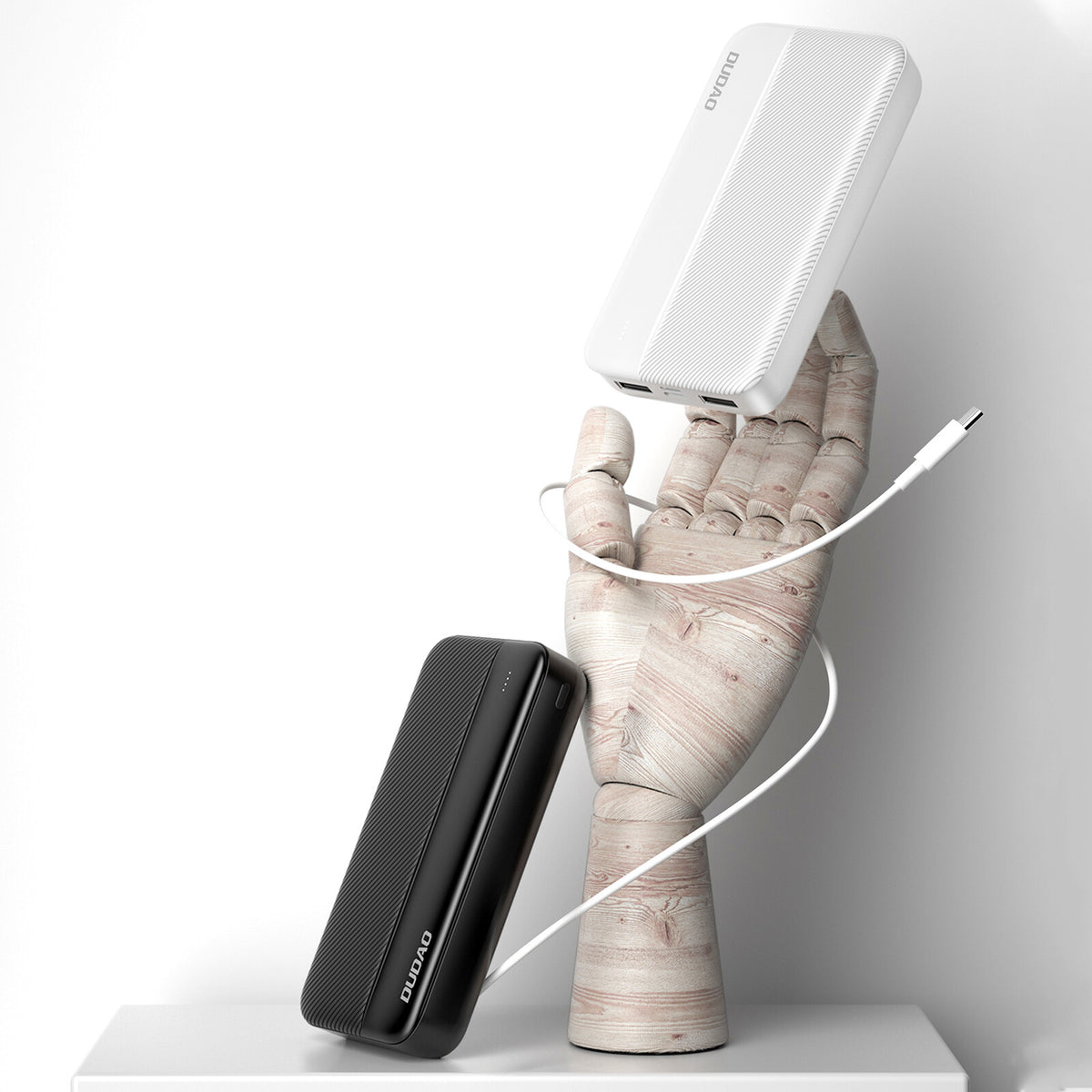 DUDAO K4S+ Powerbank 20000mAh White Vit