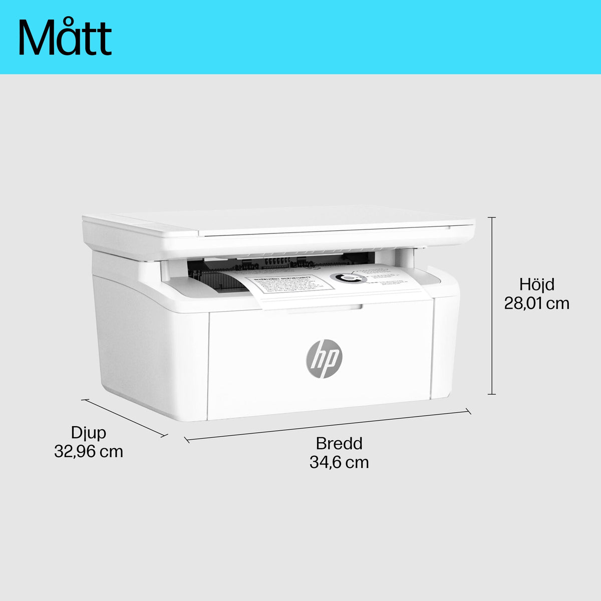 HP LaserJet MFP M140w-skrivare