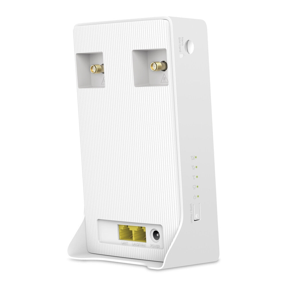 Mercusys MB130-4G trådlös router Ethernet Dual-band (2,4 GHz / 5 GHz) Vit
