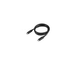 Lenovo 4X90U90619 USB-kablar USB 3.2 Gen 2 (3.1 Gen 2) 1 m USB C Svart