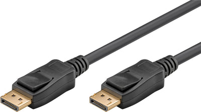 Goobay 74752 DisplayPort-kabel 2 m Svart