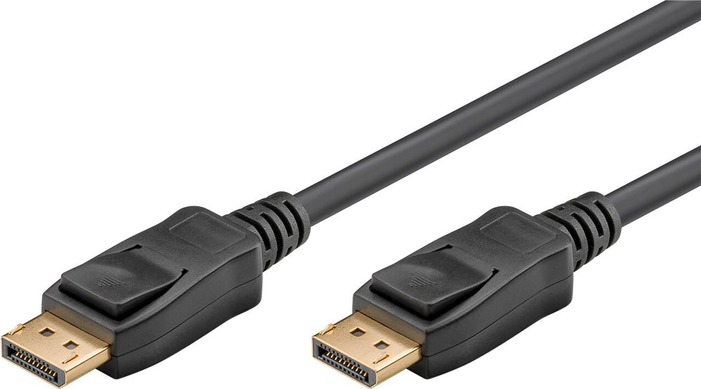 Goobay 74744 DisplayPort-kabel 2 m Svart