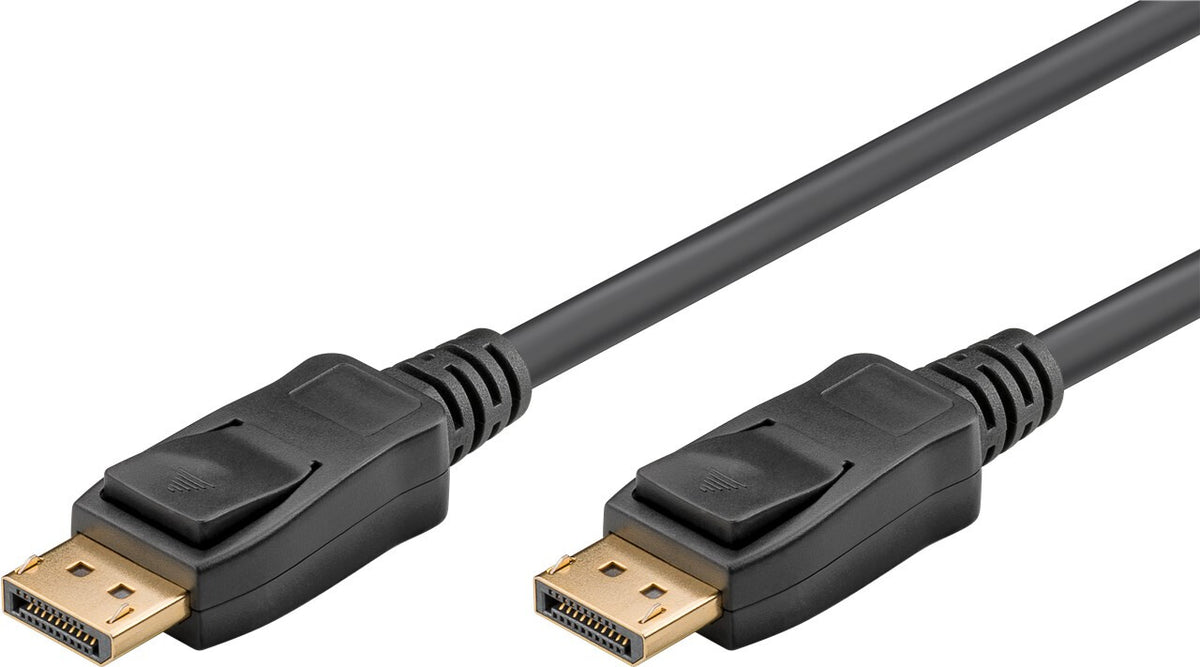 Goobay 74754 DisplayPort-kabel 5 m Svart