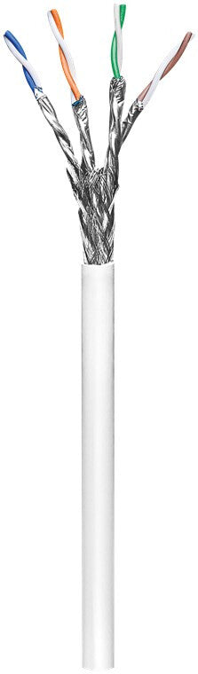 Goobay 94218 nätverkskablar Vit 305 m Cat6 S/FTP (S-STP)