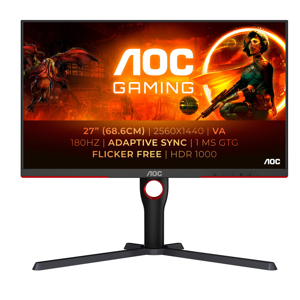AOC G3 Q27G3XMN/BK platta pc-skärmar 68,6 cm (27