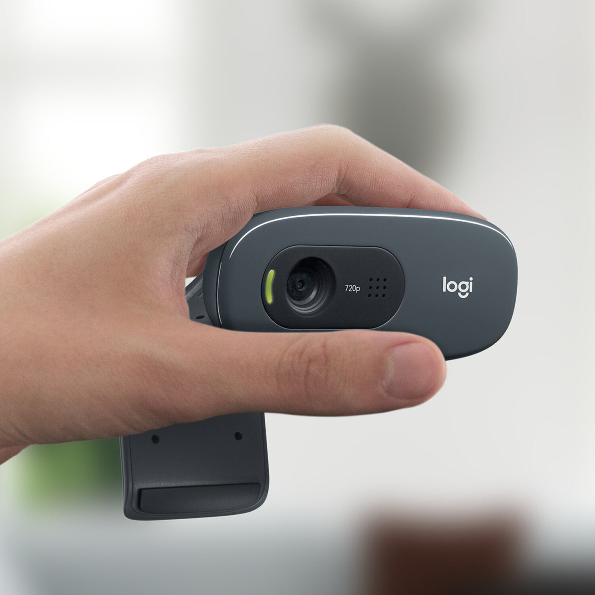 Logitech 960-001063 webbkameror 3 MP 1280 x 720 pixlar USB 2.0 Svart