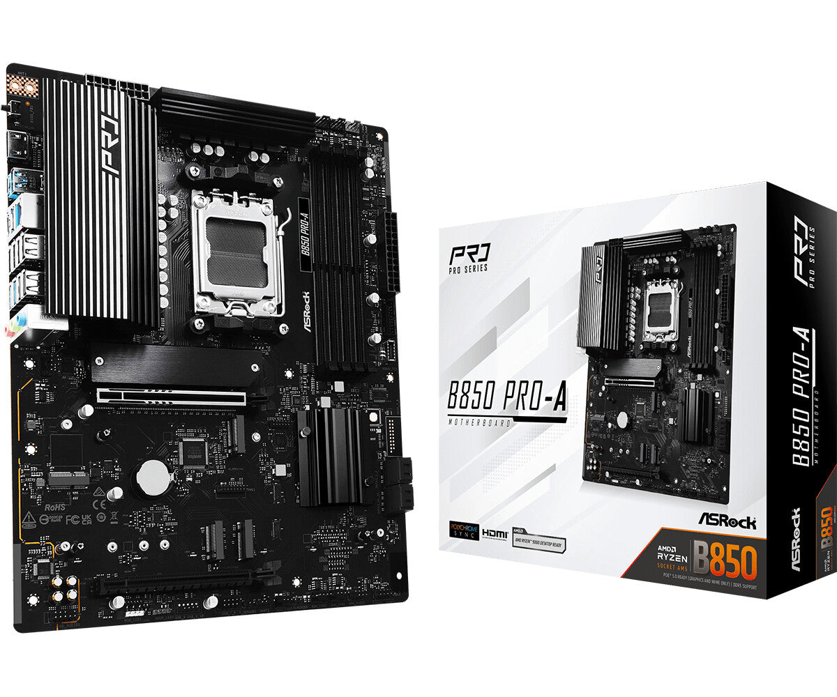 Asrock B850 Pro-A AMD B850 AM5-sockel ATX