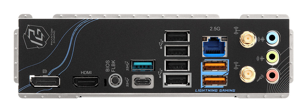 Asrock Phantom Gaming B850M Riptide WiFi AMD B850 AM5-sockel micro ATX