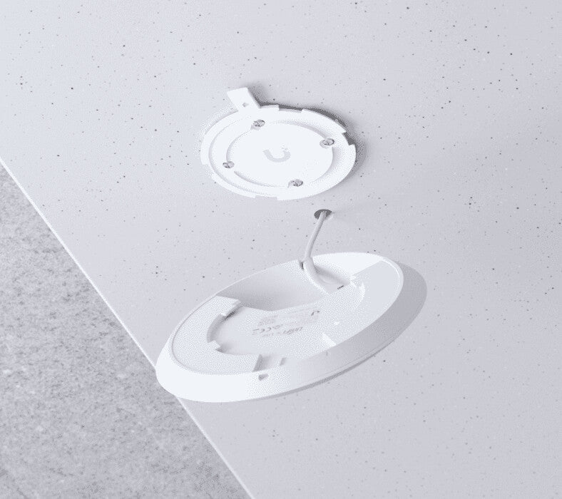 Ubiquiti U6+ access-punkter för trådlösa nätverk 2402 Mbit/s Vit Strömförsörjning via Ethernet (PoE) stöd