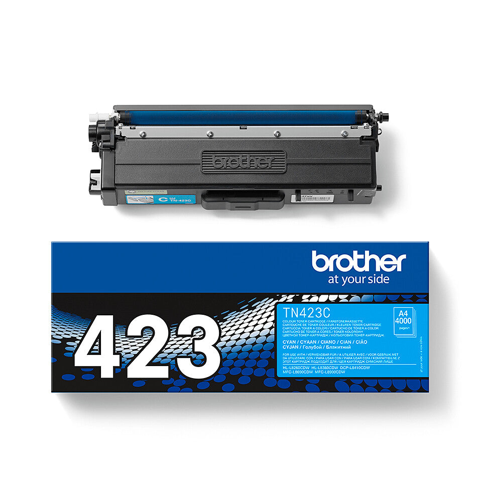 Brother TN-423C Tonerkassett 1 styck Original Cyan