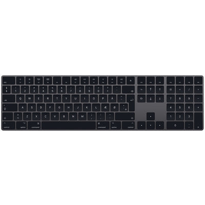 Apple Magic Keyboard tangentbord Bluetooth QWERTY Dansk Grå