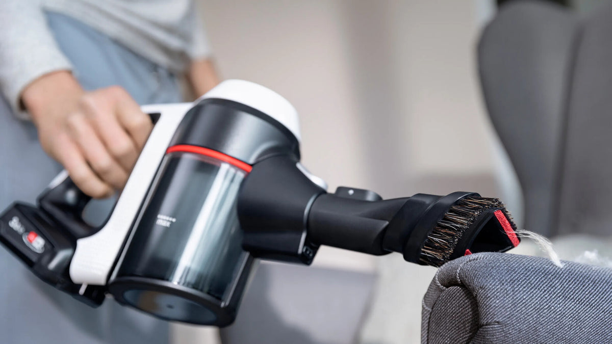 Bosch BCS711XXL upprättstående dammsugare och elektrisk sopborste Skaftdammsugare Batteri Torr Utan påse 0,3 l Vit 3 Ah