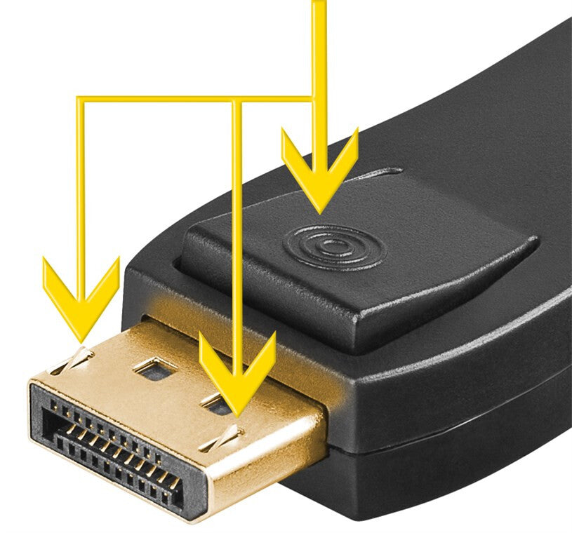 Goobay HDMI DisplayPort Adapter Svart