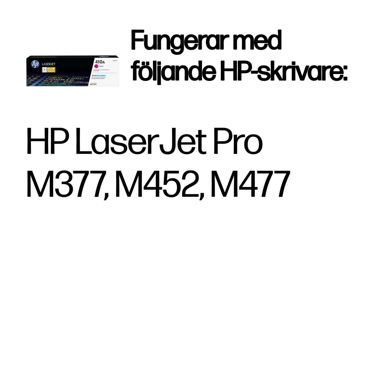 HP 410A magenta original LaserJet-tonerkassett