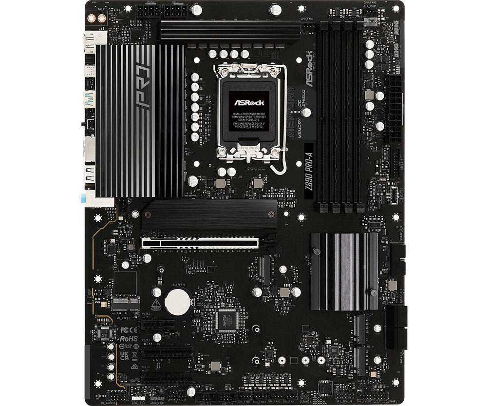 Asrock Z890 Pro-A Intel Z890 LGA 1851 (Socket V1) ATX