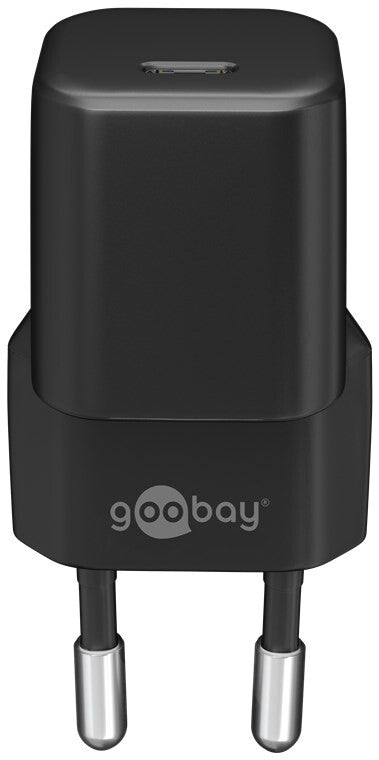 Goobay 59715 mobilladdare Smartphone, Surfplatta Svart AC Snabb laddning inomhus