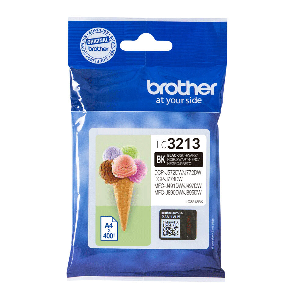 Brother LC3213BK bläckpatroner 1 styck Original Svart