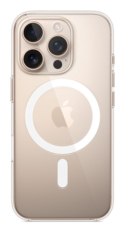 Apple MA7E4ZM/A mobiltelefonfodral 16 cm (6.3") Omslag Transparent