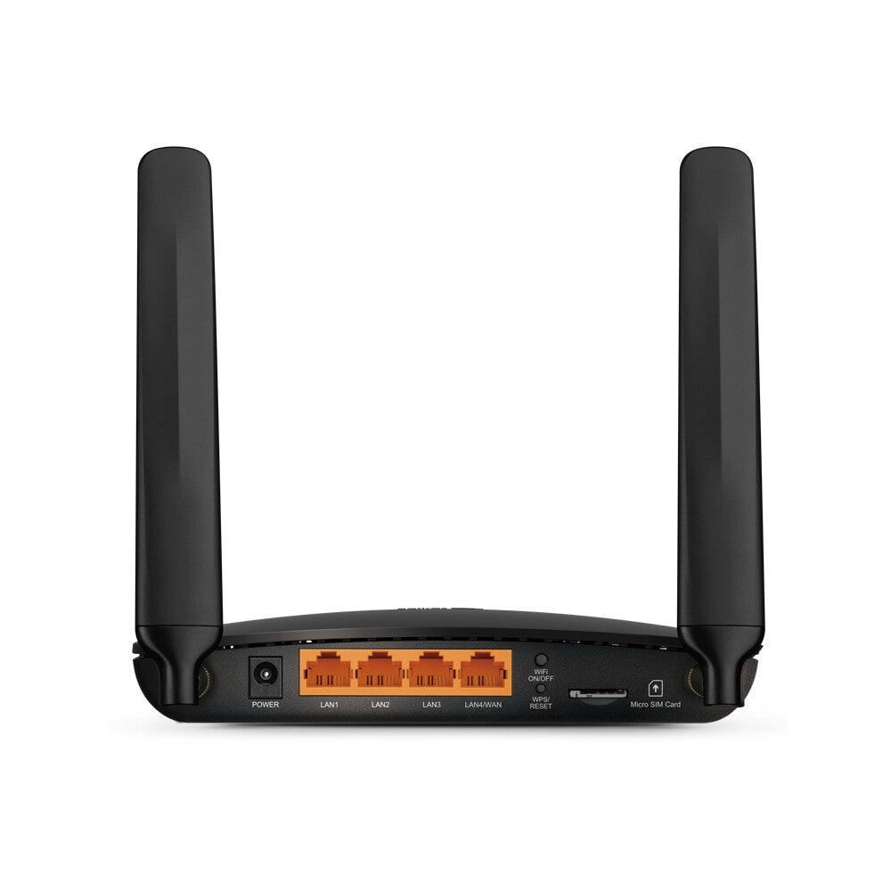 TP-Link Archer MR200 trådlös router Snabb Ethernet Dual-band (2,4 GHz / 5 GHz) 4G Svart