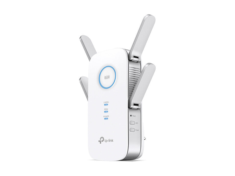 TP-Link RE650 nätverksförlängare Nätverkssändare Vit 10, 100, 1000 Mbit/s