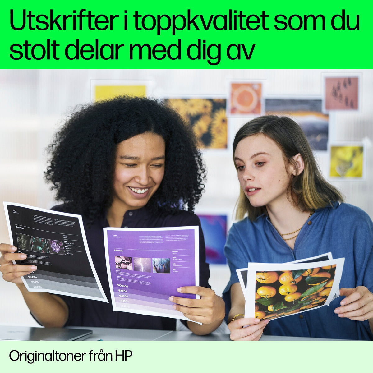 HP 415X cyan original LaserJet-tonerkassett med hög kapacitet