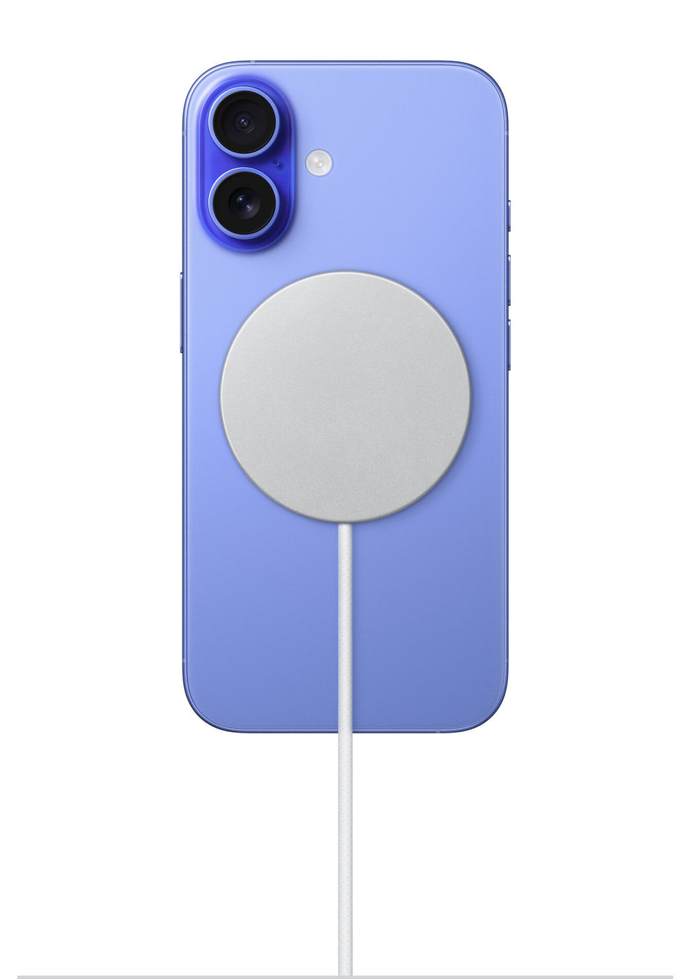 Apple MX6X3ZM/A mobilladdare Universal Vit USB Trådlös laddning Snabb laddning inomhus