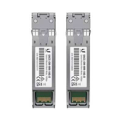Ubiquiti UACC-OM-MM-10G-D-2 transceiver-moduler för nätverk Fiberoptik 10000 Mbit/s 850 nm