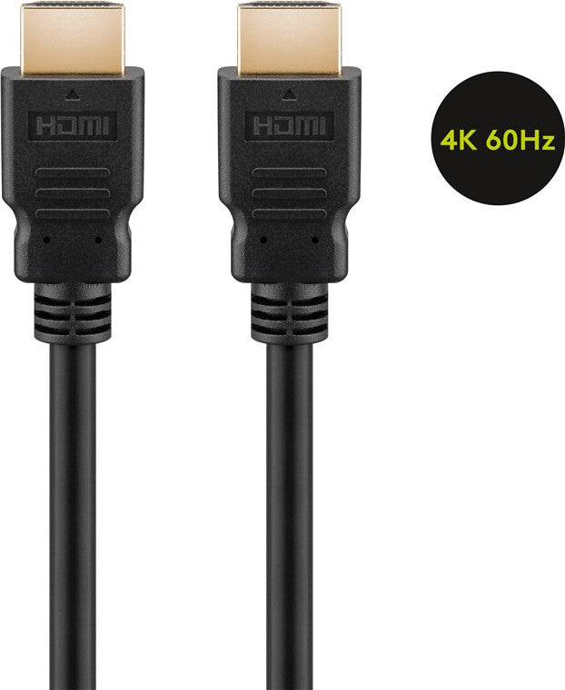 Goobay 60627 HDMI-kabel 15 m HDMI Typ A (standard) Svart