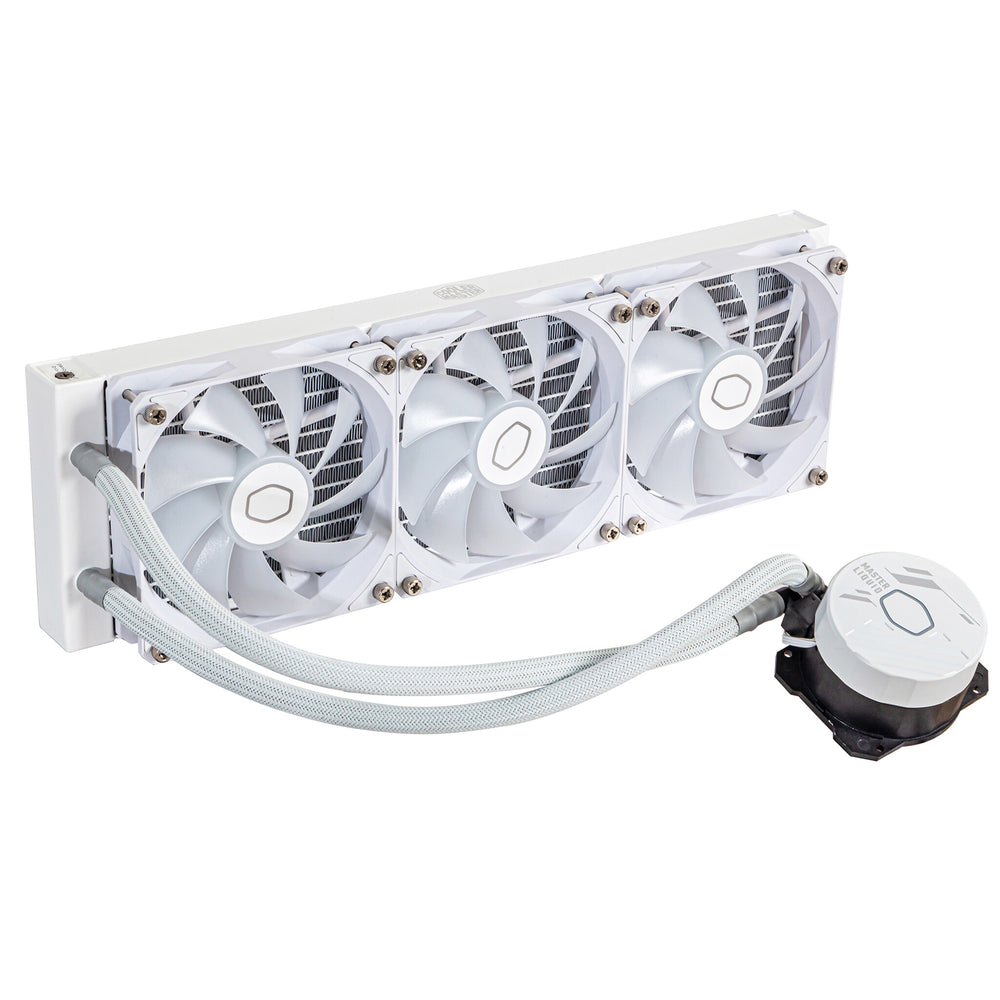 Cooler Master MasterLiquid 360L Core ARGB White Processor Vätskekylningskit 12 cm Vit