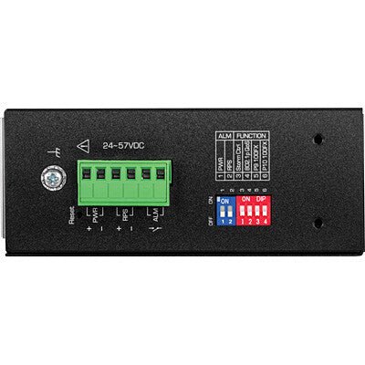 Trendnet TI-PG102I nätverksswitchar hanterad L2 Gigabit Ethernet (10/100/1000) Strömförsörjning via Ethernet (PoE) stöd Svart