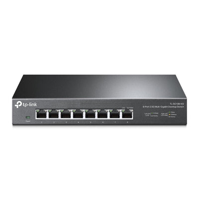 TP-Link TL-SG108-M2 nätverksswitchar Ohanterad 2.5G Ethernet (100/1000/2500) Svart