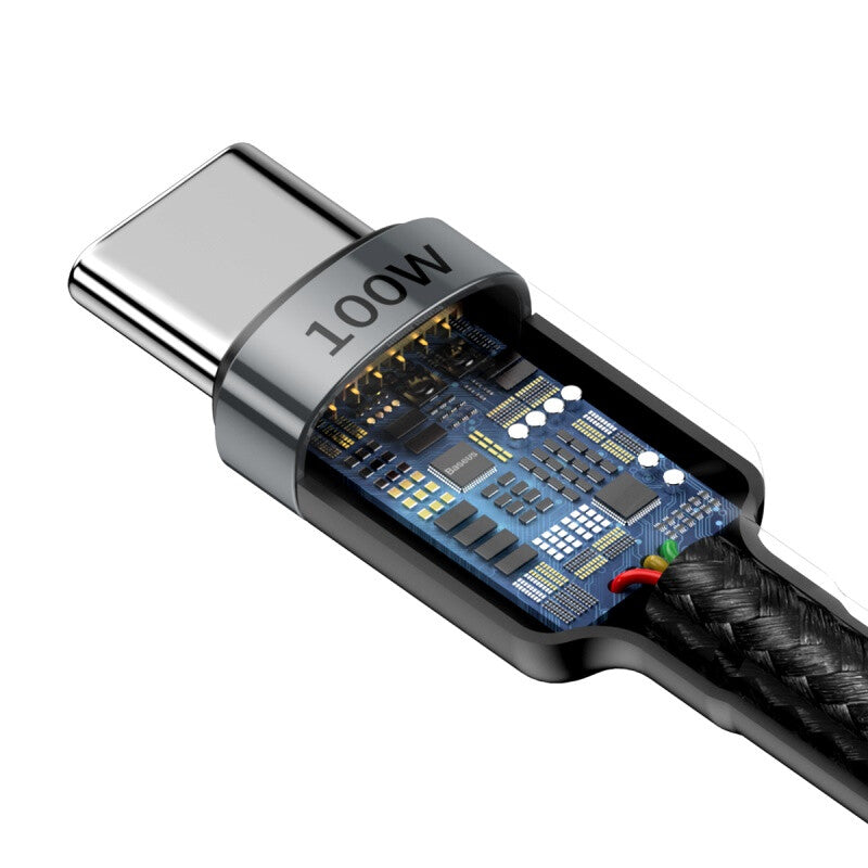 Baseus Cafule USB-kablar USB 2.0 2 m USB C Svart