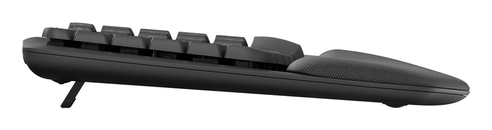 Logitech 920-012332 tangentbord Kontor Trådlös RF + Bluetooth QWERTY Nordic grafit