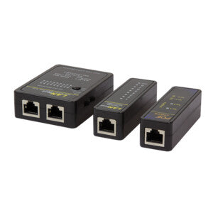 LogiLink WZ0015P nätverkskabeltestare Svart