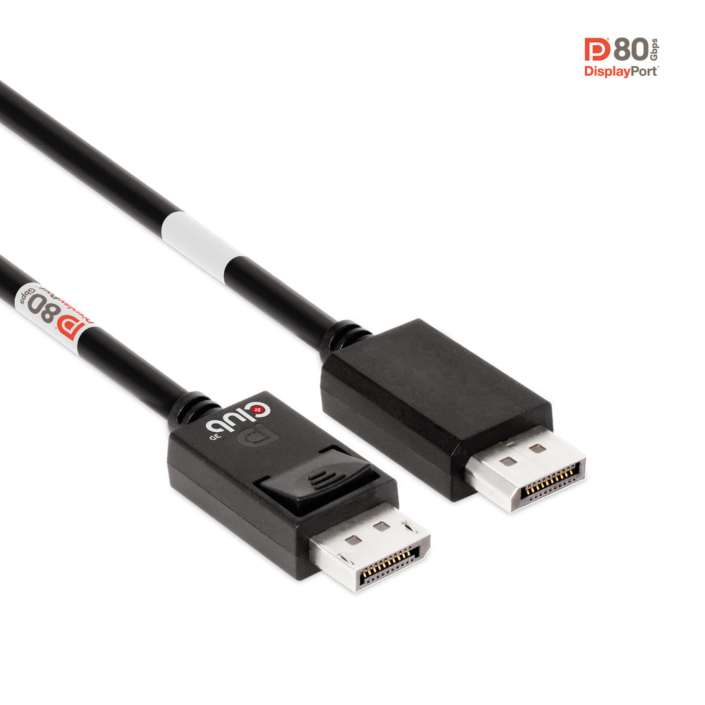 CLUB3D CAC-1091 DisplayPort-kabel 1,2 m Svart