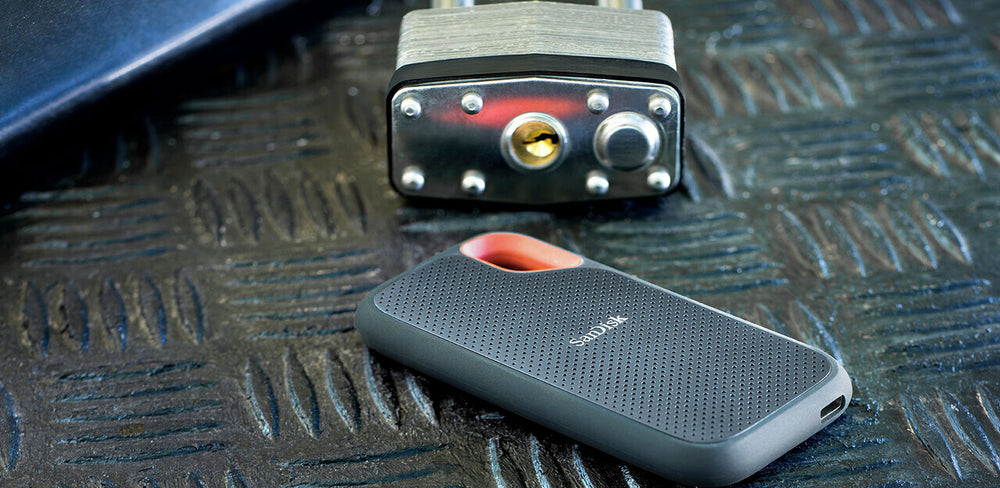 SanDisk Extreme Portable 4 TB Blå