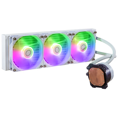 Cooler Master MasterLiquid 360L Core ARGB White Processor Vätskekylningskit 12 cm Vit