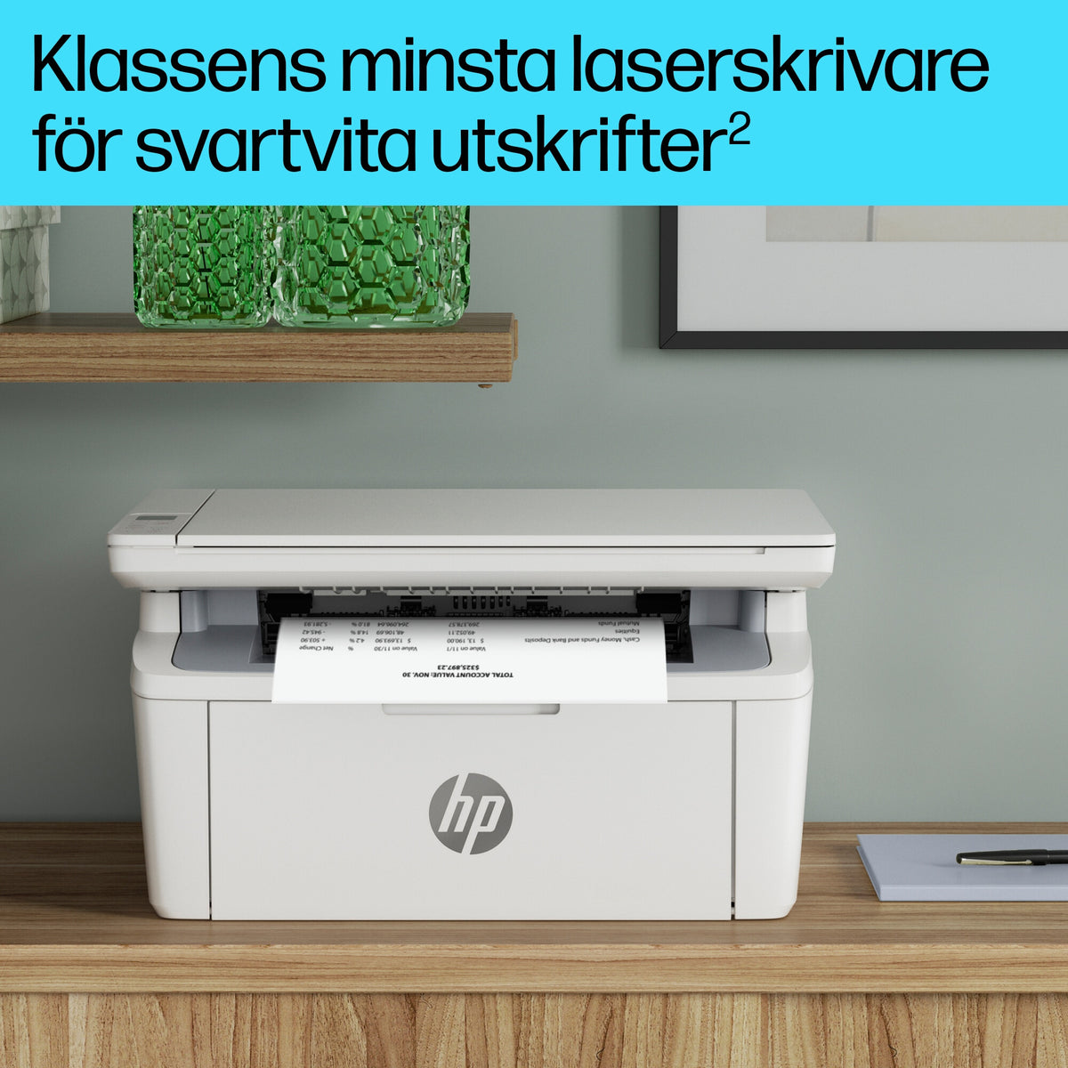 HP LaserJet MFP M140w-skrivare