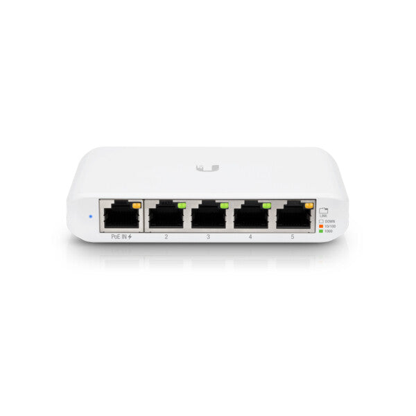 Ubiquiti UniFi USW Flex Mini hanterad Gigabit Ethernet (10/100/1000) Strömförsörjning via Ethernet (PoE) stöd Vit