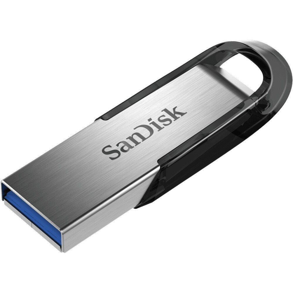 SanDisk Ultra Flair USB-sticka 256 GB USB Type-A 3.2 Gen 1 (3.1 Gen 1) Svart, Silver
