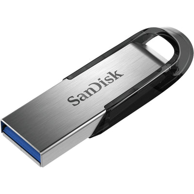 SanDisk Ultra Flair USB-sticka 256 GB USB Type-A 3.2 Gen 1 (3.1 Gen 1) Svart, Silver
