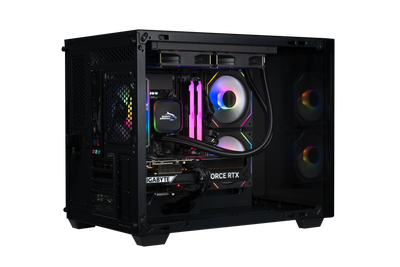 Shark RGBeast Mini R501 Gaming PCAMD Ryzen 5 7400/RX9060 8G/16GB DDR5 /1TB - stationär dator (Copy