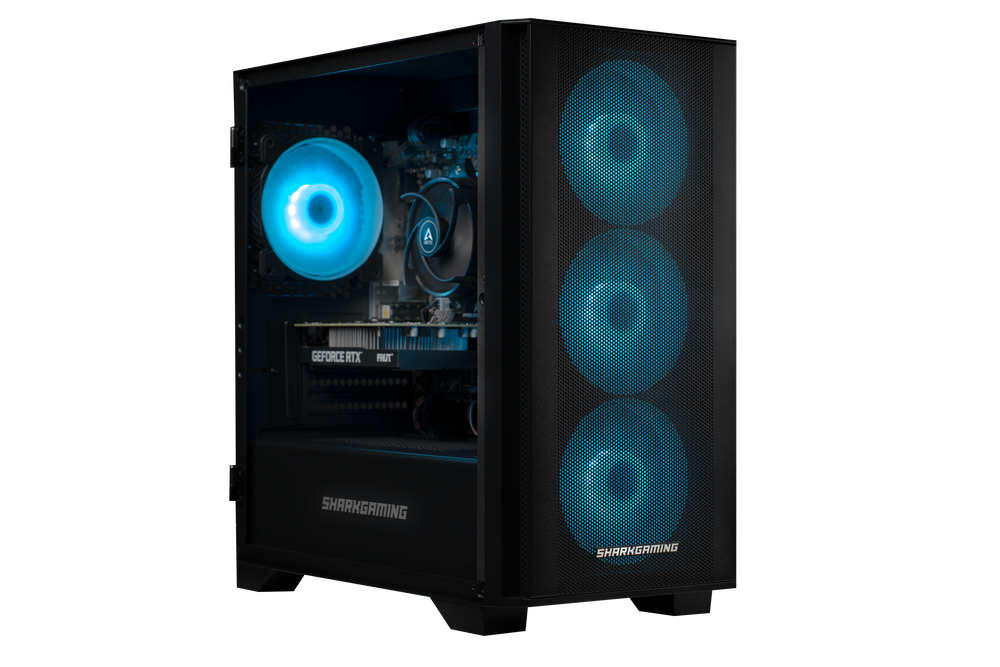 Shark Maelstrom R523 Gaming PC R5 5500/RX9060 8G/16GB/1TB - stationär dator