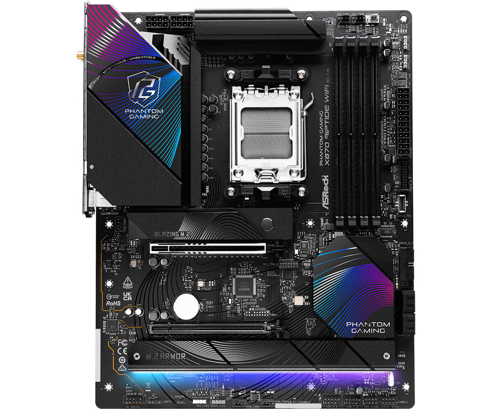 Asrock X870 Riptide WiFi AMD X870 AM5-sockel ATX